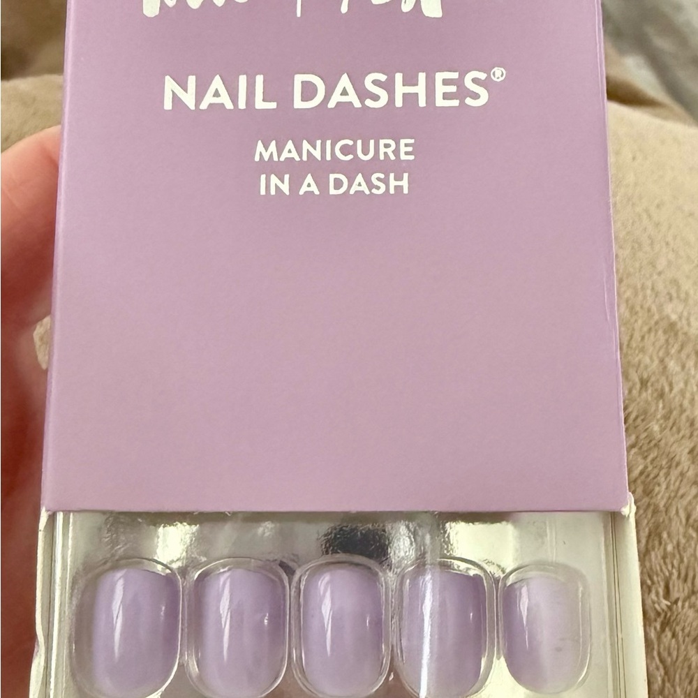 Red Aspen Purple Nail Dashes Manicure Set - Picture 8 of 11